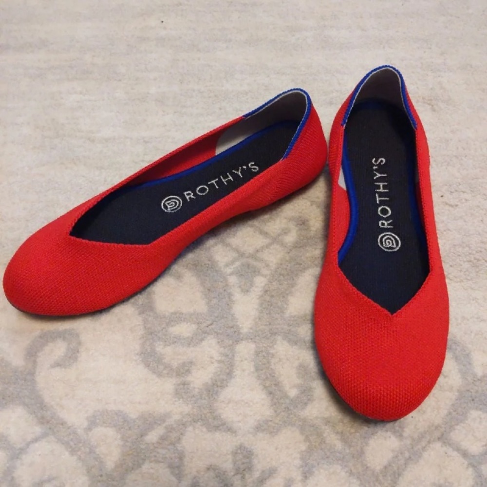 Rothy’s Red shoes